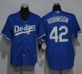 Wholesale Cheap Dodgers #42 Jackie Robinson Blue Cool Base Stitched Youth MLB Jersey