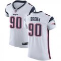 Wholesale Cheap Nike Patriots #90 Malcom Brown White Men's Stitched NFL Vapor Untouchable Elite Jersey