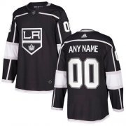 Wholesale Cheap Men's Adidas Kings Personalized Authentic Black Home NHL Jersey