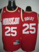 Wholesale Cheap Houston Rockets #25 Robert Horry Red Swingman Throwback Jersey
