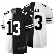 Cheap Los Angeles Chargers #13 Keenan Allen Men's Black V White Peace Split Nike Vapor Untouchable Limited NFL Jersey