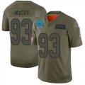 Wholesale Cheap Nike Panthers #93 Gerald McCoy Camo Men's Stitched NFL Limited 2019 Salute To Service Jersey