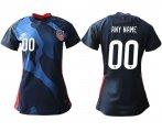 Wholesale Cheap Women 2020-2021 Season National Team America away aaa customized blue Soccer Jerseys