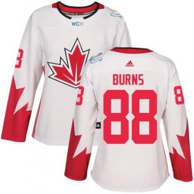 Wholesale Cheap Team Canada #88 Brent Burns White 2016 World Cup Women\'s Stitched NHL Jersey