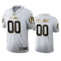 Wholesale Cheap Washington Redskins Custom Men's Nike White Golden Edition Vapor Limited NFL 100 Jersey