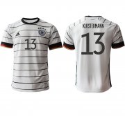 Wholesale Cheap Men 2021 Europe Germany home AAA version 13 white soccer jerseys