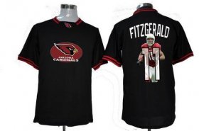Wholesale Cheap Nike Cardinals #11 Larry Fitzgerald Black Men\'s NFL Game All Star Fashion Jersey