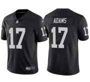 Wholesale Cheap Men's Las Vegas Raiders #17 Davante Adams Black Vapor Limited Stitched Jersey