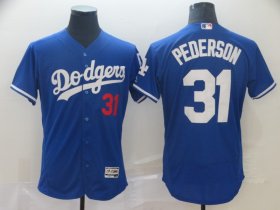 Wholesale Cheap Men\'s Los Angeles Dodgers #31 Joc Pederson Royal Authentic Flex Nike Jersey