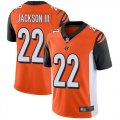 Wholesale Cheap Nike Bengals #22 William Jackson III Orange Alternate Men's Stitched NFL Vapor Untouchable Limited Jersey