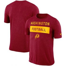 Wholesale Cheap Men\'s Washington Redskins Nike Burgundy Sideline Legend Lift Performance T-Shirt