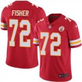 Wholesale Cheap Nike Chiefs #72 Eric Fisher Red Team Color Men's Stitched NFL Vapor Untouchable Limited Jersey