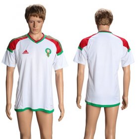 Wholesale Cheap Morocco Blank Away Soccer Country Jersey