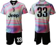 Wholesale Cheap Juventus #33 Bernardeschi Anniversary Soccer Club Jersey