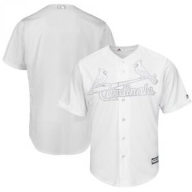 Wholesale Cheap St. Louis Cardinals Blank Majestic 2019 Players\' Weekend Cool Base Team Jersey White