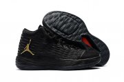 Wholesale Cheap Air Jordan Melo M13 Shoes Black/Gold-Red