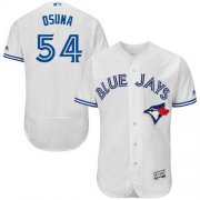 Wholesale Cheap Blue Jays #54 Roberto Osuna White Flexbase Authentic Collection Stitched MLB Jersey