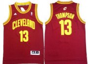 Wholesale Cheap Men's Cleveland Cavaliers #13 Tristan Thompson Revolution 30 Swingman Red Jersey