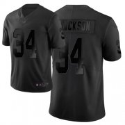 Wholesale Cheap Nike Raiders #34 Bo Jackson Black Men's Stitched NFL Limited City Edition Jersey