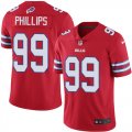 Wholesale Cheap Nike Bills #99 Harrison Phillips Red Men's Stitched NFL Limited Rush Jersey