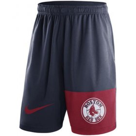 Wholesale Cheap Men\'s Boston Red Sox Nike Navy Cooperstown Collection Dry Fly Shorts