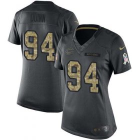 Wholesale Cheap Nike Bears #94 Robert Quinn Black Women\'s Stitched NFL Limited 2016 Salute to Service Jersey