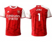 Wholesale Cheap Men 2020-2021 club Arsenal home aaa version 1 red Soccer Jerseys
