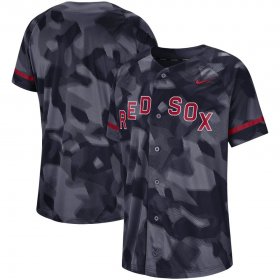 Wholesale Cheap Boston Red Sox Nike Camo Jersey Navy