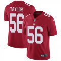 Wholesale Cheap Nike Giants #56 Lawrence Taylor Red Alternate Men's Stitched NFL Vapor Untouchable Limited Jersey