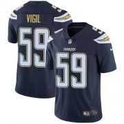 Wholesale Cheap Nike Chargers #59 Nick Vigil Navy Blue Team Color Men's Stitched NFL Vapor Untouchable Limited Jersey