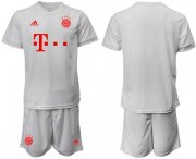 Wholesale Cheap Men 2020-2021 club Bayern Munchen away white goalkeeper Soccer Jerseys
