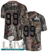 Wholesale Cheap Nike Chiefs #99 Khalen Saunders Camo Super Bowl LIV 2020 Youth Stitched NFL Limited Rush Realtree Jersey