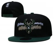 Wholesale Cheap Milwaukee Bucks Finals Stitched Snapback Hats 012