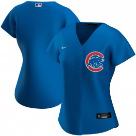 Wholesale Cheap Chicago Cubs Nike Women\'s Alternate 2020 MLB Team Jersey Royal