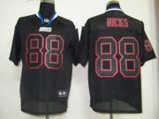 Wholesale Cheap Giants #88 Hakeem Nicks Lights Out Black Stitched NFL Jersey