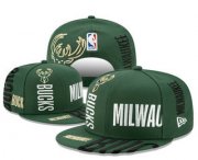 Wholesale Cheap Milwaukee Bucks Snapback Ajustable Cap Hat YD 5