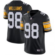 Wholesale Cheap Nike Steelers #98 Vince Williams Black Alternate Men's Stitched NFL Vapor Untouchable Limited Jersey