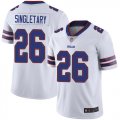 Wholesale Cheap Nike Bills #26 Devin Singletary White Men's Stitched NFL Vapor Untouchable Limited Jersey