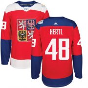Wholesale Cheap Team Czech Republic #48 Tomas Hertl Red 2016 World Cup Stitched NHL Jersey