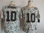 Wholesale Cheap Nike Giants #10 Eli Manning Camo Men's Stitched NFL Elite USMC Jersey