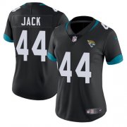Wholesale Cheap Nike Jaguars #44 Myles Jack Black Team Color Women's Stitched NFL Vapor Untouchable Limited Jersey