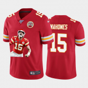 Cheap Kansas City Chiefs #15 Patrick Mahomes Nike Team Hero 1 Vapor Limited NFL 100 Jersey Red