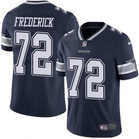 Wholesale Cheap Nike Cowboys #72 Travis Frederick Navy Blue Team Color Men\'s Stitched NFL Vapor Untouchable Limited Jersey