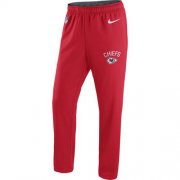 Wholesale Cheap Men's Kansas City Chiefs Nike Red Circuit Sideline Performance Pants