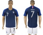 Wholesale Cheap France #7 Ribery Home Soccer Country Jersey