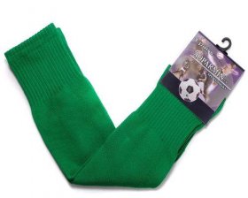 Wholesale Cheap Blank Soccer Football Sock Green