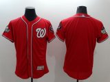 Wholesale Cheap Nationals Blank Red Flexbase Authentic Collection 2019 World Series Champions Stitched MLB Jersey
