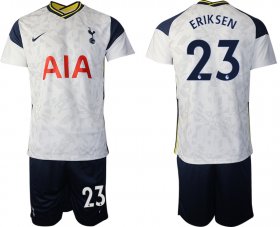 Wholesale Cheap Men 2020-2021 club Tottenham Hotspur home 23 white Soccer Jerseys