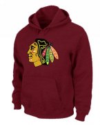 Wholesale Cheap NHL Chicago Blackhawks Big & Tall Logo Pullover Hoodie Red