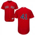 Wholesale Cheap Red Sox #41 Chris Sale Red Flexbase Authentic Collection Stitched MLB Jersey